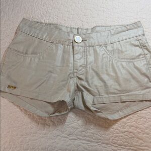 PKG Concept Light Beige Women's Jean Shorty Shorts